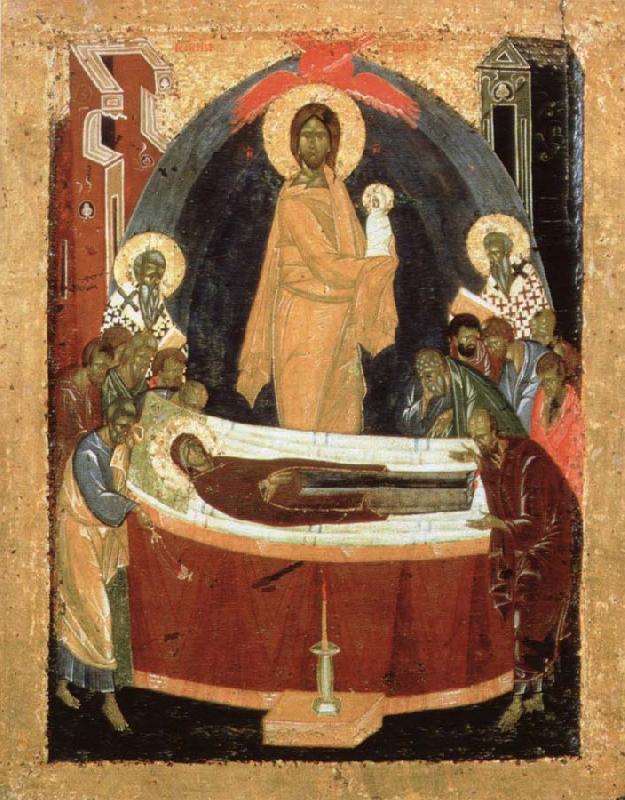 THEOPHANES the Greek Dormition of the virgin oil painting picture
